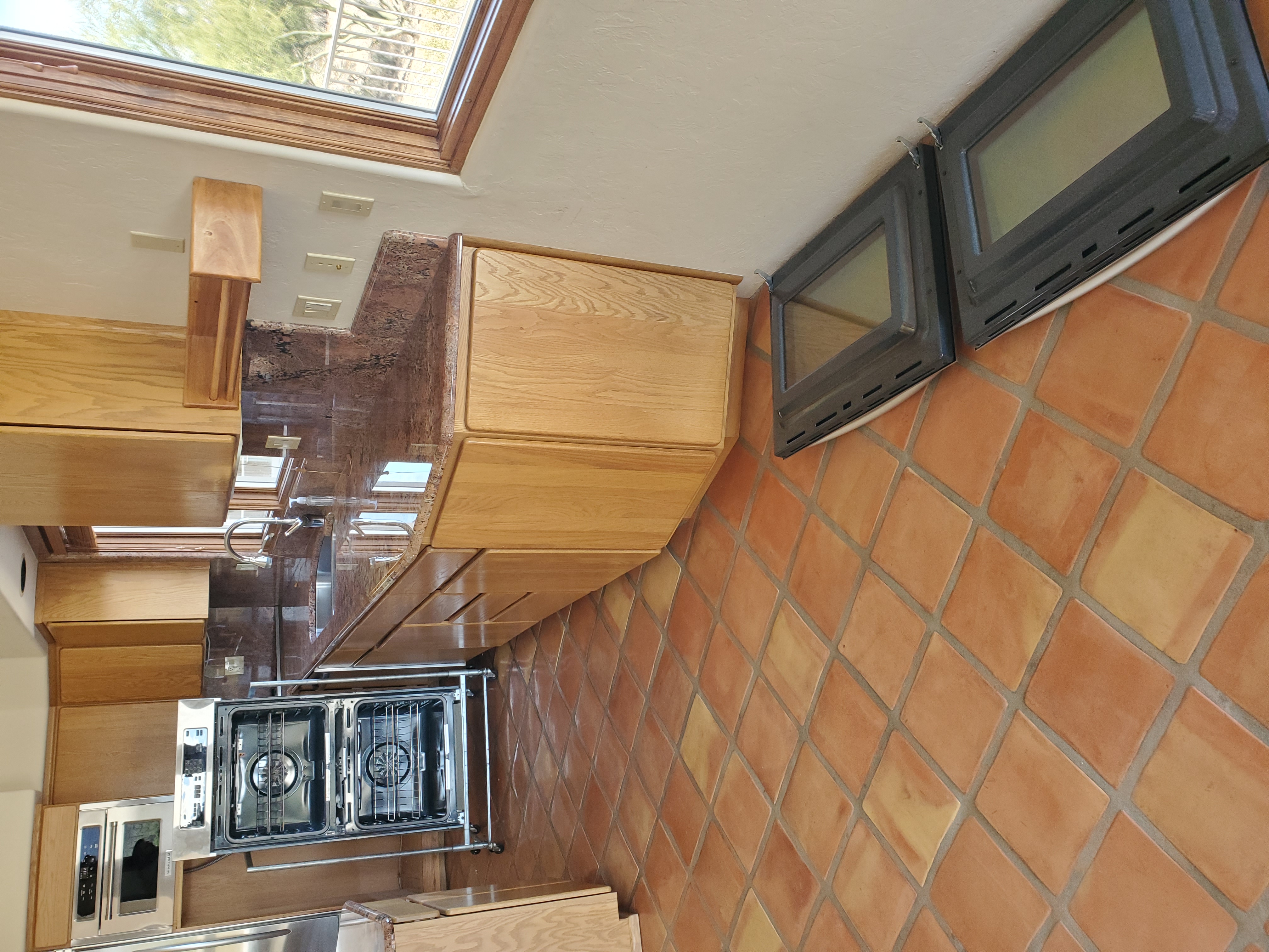 Wall oven removed safely for diagnosis and repair